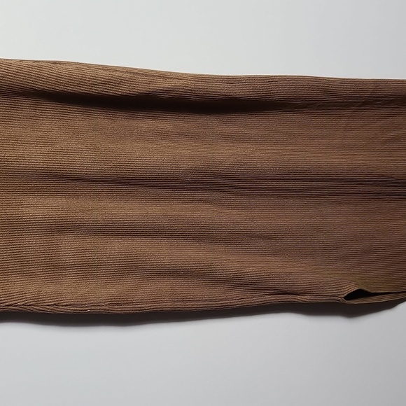 HOUSE OF HARLOW 1960 Sleeveless Dress With Side Slit in Tan Size Small - Picture 12 of 14